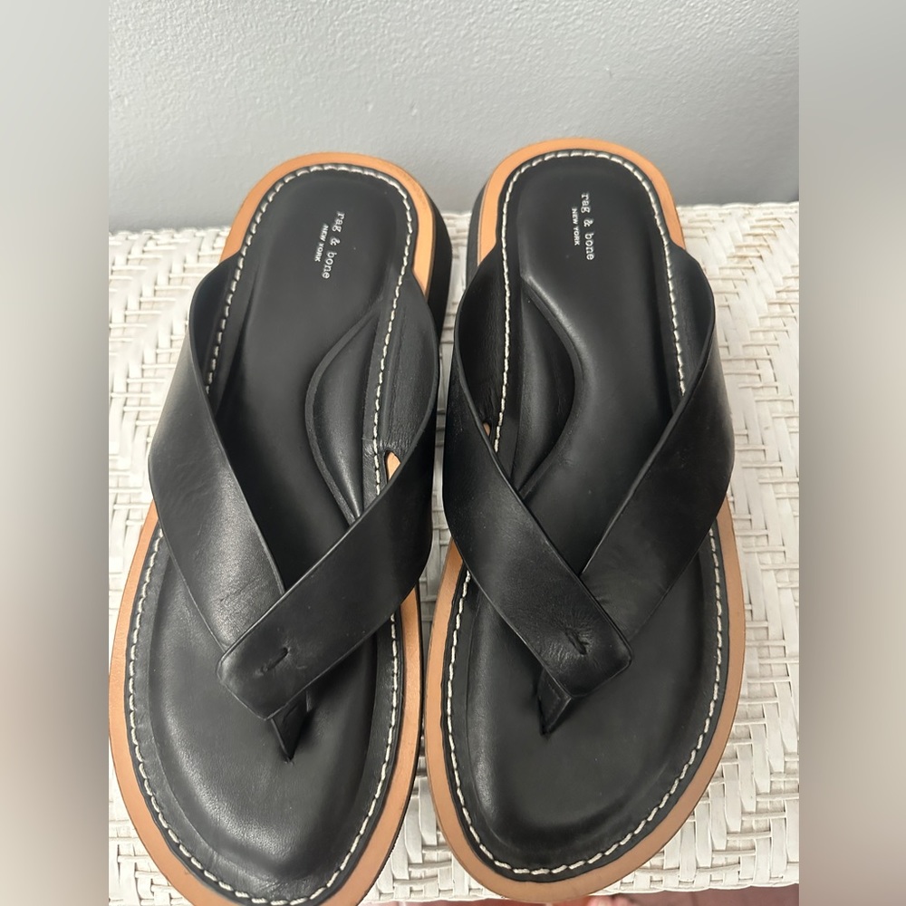 Authentic Rag & Bone Parker Thong sandals